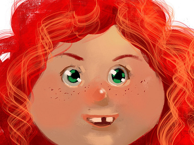 Girl fun girl portrait red hair