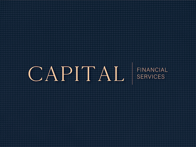 Capital- Logo Design for company that provides  Finance Services