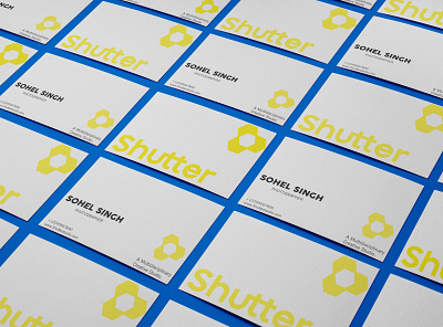 Shutter- Business card Design for a Multidisciplinary Studio 2d 3d behance branding businesscard design dribbble graphic design illustration job logo logodesign minimalist modern professional typography ui ux vector