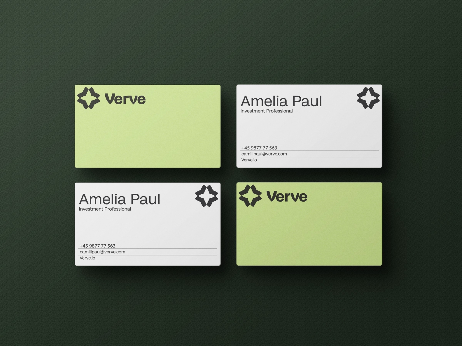 Verve Logo Design by TwoX Studio on Dribbble