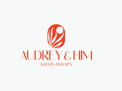 Audrey & Him- Logo Design 3d animation behance branding design dribbble flat graphic design icon illustration inspiration logo logodesign typography ui ux vector