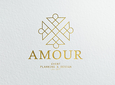 Amour - Logo 3d branding design graphic design illustration inspiration logo logodesign minimalist modern typography ui ux vector