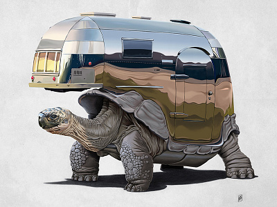 Pimp My Ride airstream animal caravan chrome mammal metal tortoise vehicle