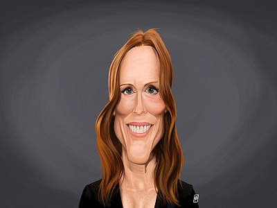 Celebrity Sunday - Julianne Moore actress caricature celebrity cinema famous film hollywood julinanne moore movie star
