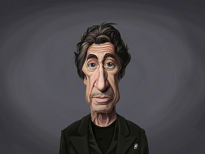 Celebrity Sunday - Al Pacino actor al pacino caricature celebrity famous film godfather hollywood italian movies scarface