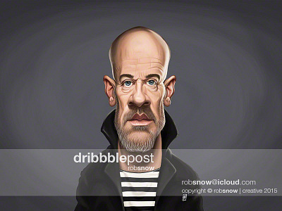 Celebrity Sunday - Michael Stipe american bald band caricature celebrity famous lyrics michael stipe music rem singer song