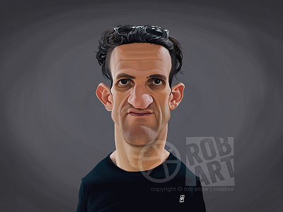 Casey Neistat caricature casey neistat celebrity digital face illustration photoshop portrait vlogger