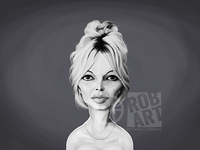 Brigitte Bardot actress animal rights blonde brigitte bardot caricature celebrity cinema famous female movies portrait sex symbol