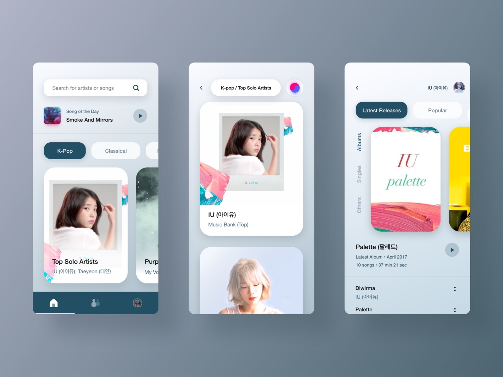 🎵 Stream UI Kit (Part 1) by Left Aligned on Dribbble