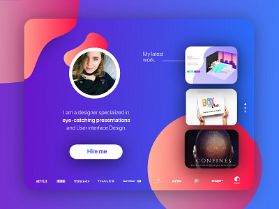 Hire me! contactme designer hire hireme ui uidesign