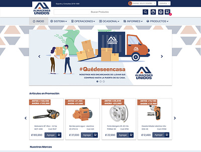 amacenes unidos e-commerce costa rica e commerce figma