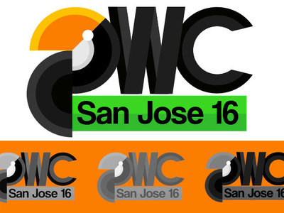 WordCamp San Jose 2016 logo concept 2
