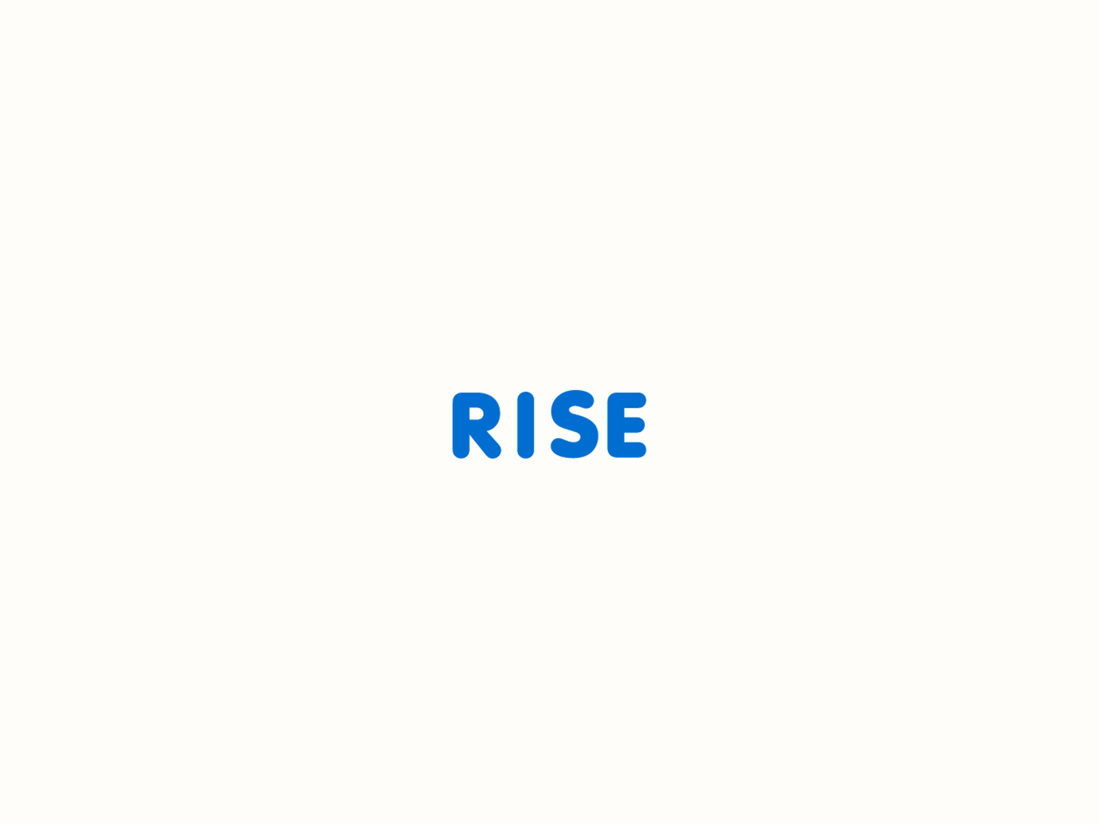 Rise Logo Animation after effects aftereffects animation branding design graphic design illustration logo motion typography vector