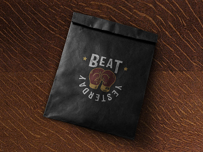 Beat Yesterday bag design illustration product typography