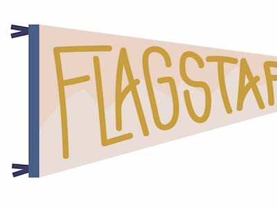 Flagstaff Pennant Illustration