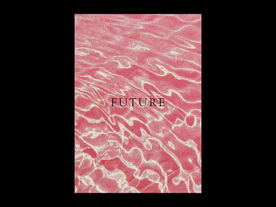 future experiment graphics poster texture