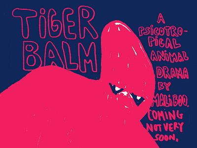 Tiger Balm artwork film illustration poster