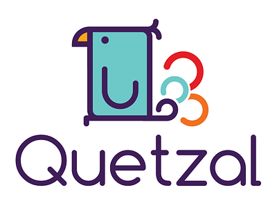 Quetzal design illustration logo vector