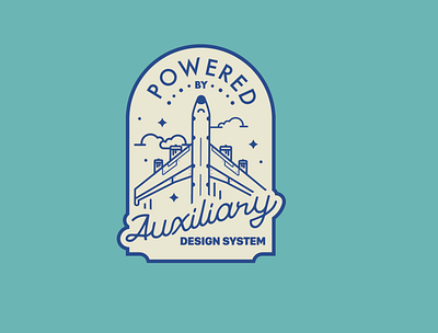 Auxiliary Design System Badge badge illustration vector