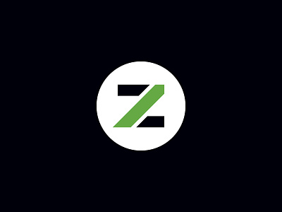 Zale Group Icon black financial green minimal money z