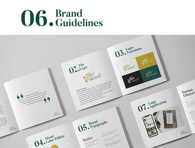Brand Guidelines for a Catering Service Company arabic arabic calligraphy brand guidlines brand identity branding calligraphy graphic design logo logo design logo variations typography