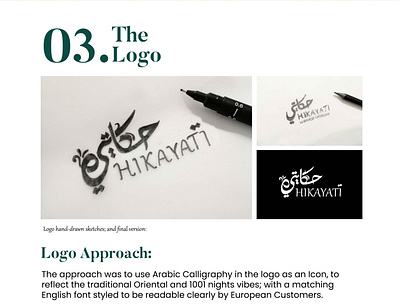 Logo Sketch arabic arabic calligraphy brand guidlines brand identity branding calligraphy concept graphic design ink logo sketch