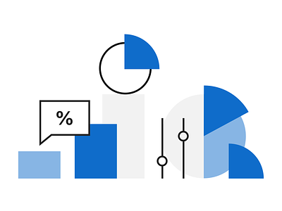 Personal finance illustration set