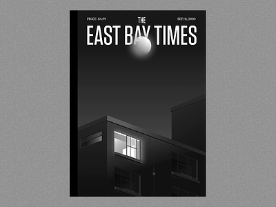 East Bay Times – Sept 11, 2020 cover cover artwork cover design editorial illustration magazine cover press vector