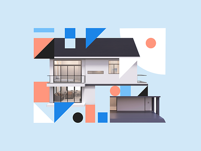 We are hiring! abstract branding data design hiring home house illustration real estate recruiting sayhi shapes