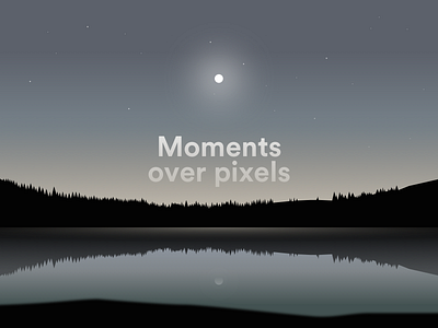 Moments over pixels