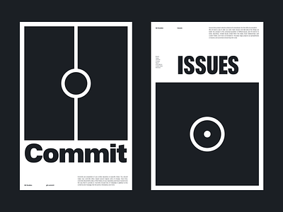 Minimal posters git graphic design illustration minimal poster typeface typography