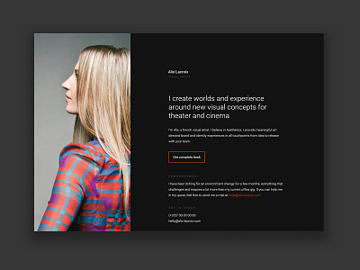 Alix layout onepage simple split