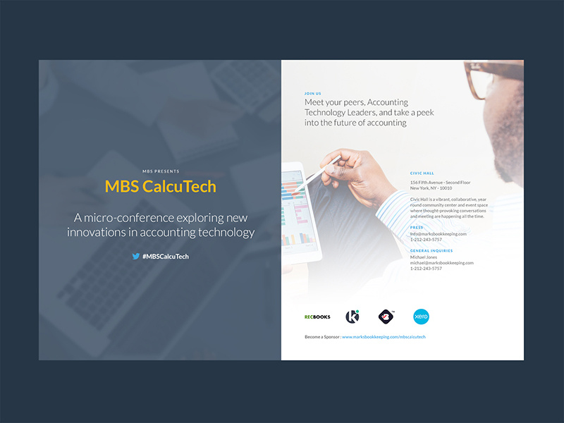 Event Brochure Design lato unsplash