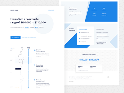 Opendoor Mortgage landing page