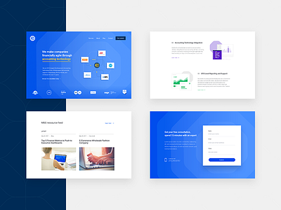 Web design iteration accounting flat icon minimal ripple software startup tech web