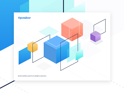 System poster exploration 2d data estate home house illustration iso isometric layers sketch