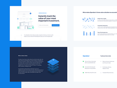 Section layouts (explorations)