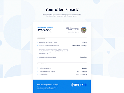 Offer page redesign flow offer pages paper product real web