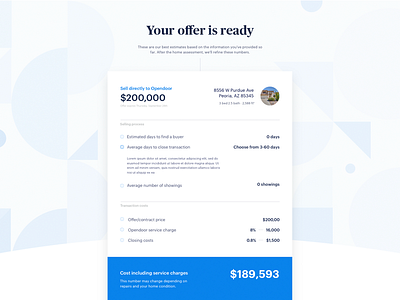 Offer page redesign