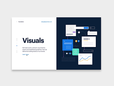 Screen transition prototype blue brand design landing layout opendoor transition typography ui visual web