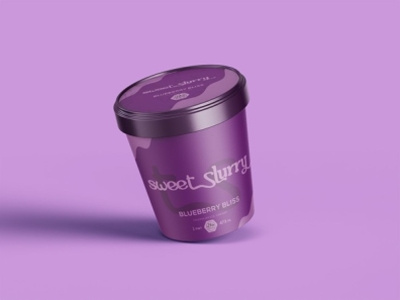 Sweet slurry - website coming soon app branding design graphic design illustration logo mockup ux vector