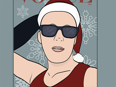 The December Issue christmas illustration illustrator santa