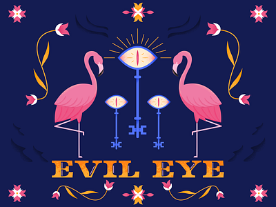 Flamingo: Evil Eye Poster