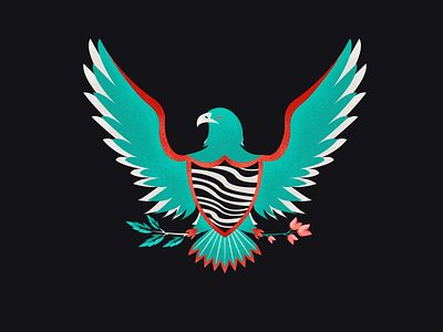 Eagle !! art bird color design eagle illustration texture