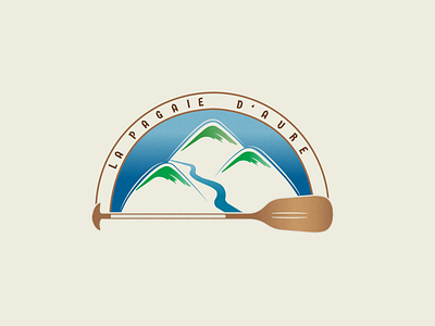 Shot! logo mountains rafting