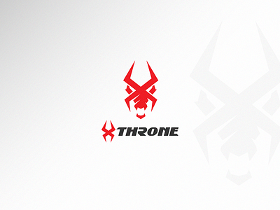 XThrone Gaming Chair Logo branding dragon esports fantasy gaming gaming logo