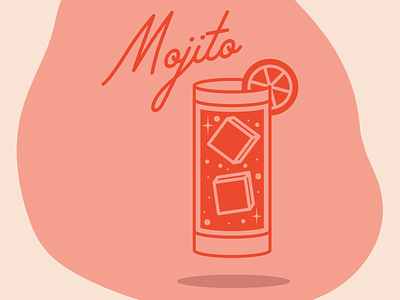 Mojito design drink drink local drink menu drinking food icon icon artwork illustration illustration challenge logo mojito retro retro cartoon vingtage