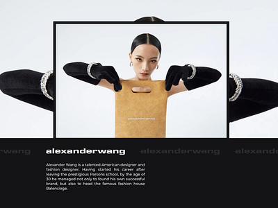 Alexanderwang — E-commerce Redesign. Preview branding design figma mobile ui uprock ux