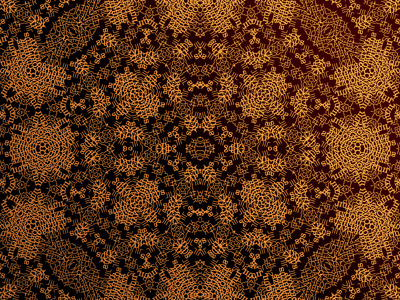 Hidden Patterns kaleidoscope letters pattern symmetry typography