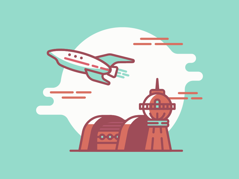 Planet Express by Joshua Mulvey on Dribbble